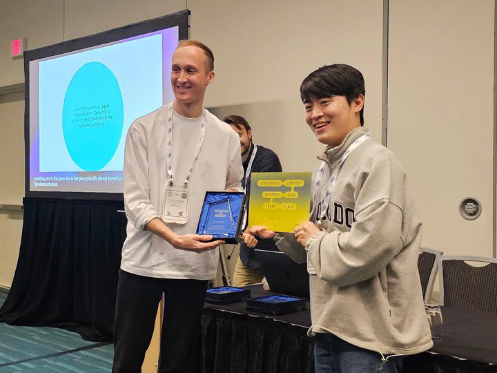 First place award at NeurIPS 2024